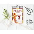 thumbnail image 3 of Darling Souvenir White Birthday Invitation Card Printable Elegant Fill or Write In Blank Party Invites 28 Pcs 5 x 7 Inches, 3 of 5