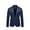 Navy, variant on Mens Blazers Slim Fit Business Casual Men Suit Sport Coat One Button Travel Blazer Lightweight Suit Jacket with Muti Pockets Red