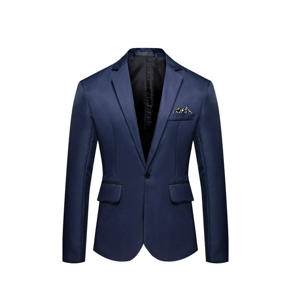 Drppepioner Men'S England Solid Color High Quality Casual Single Breasted Suit