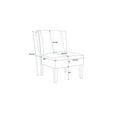 thumbnail image 3 of Linon Grace Wing Back Chair, Script Fabric, 18 inch Seat Height, 3 of 3