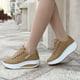 thumbnail image 1 of Zapatos deportivos de mujer transpirables de malla informal de moda de talla grande de verano Wmkox8yii  ahfdhkah786, 1 of 1