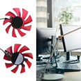 thumbnail image 4 of GPU Fan T128015CU for RTX2060 GTX1660 1660Ti Graphics Cards Enhances Cooling 4Pin VGA Cooling Fan T128015CU, 4 of 4