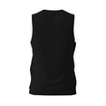 thumbnail image 2 of Rocae Black for Men's Basketball Jersey Lightweight and Breathable Athletic Tank Top,Quick-Drying Sports Jersey 4X-Large, 2 of 9