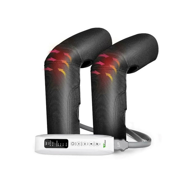 Amzdeal Leg Massager Circulation Thigh Calf Massage With Knee Heating & Air Compression Massager