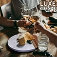 thumbnail image 5 of Luxe Designs | Wood & White Marble Cheese Cutting Board with Knife Set - 12" Serving Tray for Charcuterie Meat Platter, Fruit & Crackers, 5 of 6