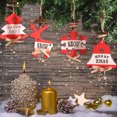 thumbnail image 3 of Wosthever Decoraciones para árboles de Navidad Diseño de escena Decoración Festival Colgante Adorable DIY Artesanía de Adornos de Navidad Kits de decoración para fiestas Campana Wosthever HA070126-01, 3 of 6