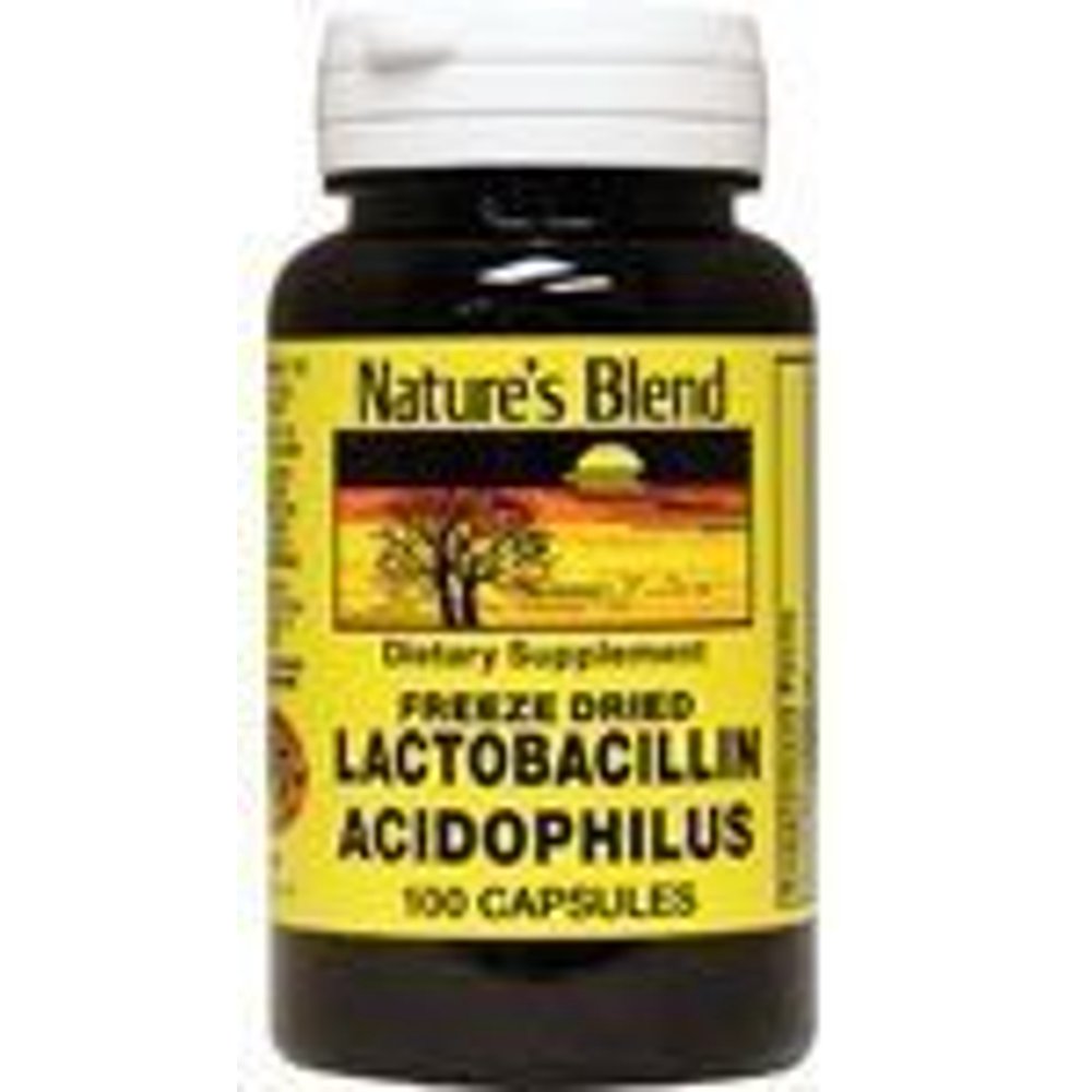 Nature's Blend Freeze Dried Lactobacillus Acidophilus 100 CT (PACK OF 2