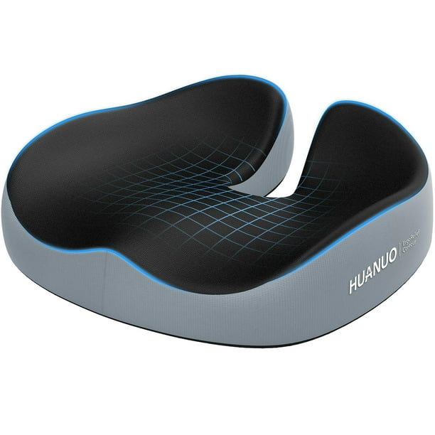 Cojín de asiento HUANUO ergonómico para silla de oficina, coche o silla de ruedas