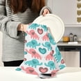 thumbnail image 6 of GZHJMY Elephant Kitchen Dish Towel Set of 1, Super Absorbent Soft Drying Cloth Tea Bar Towels, 28"x 18", 6 of 7