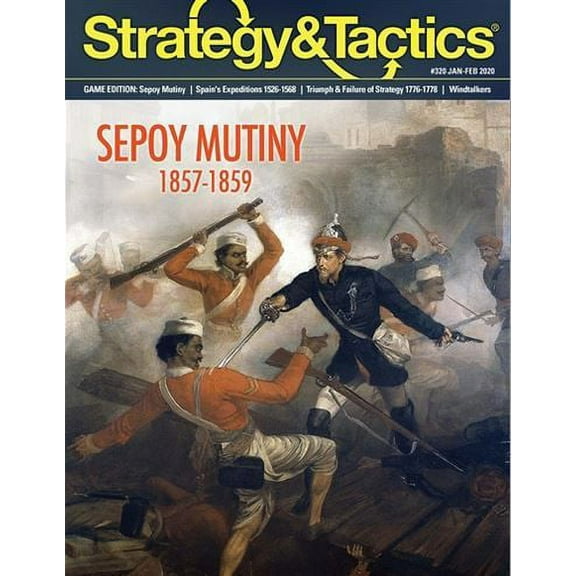 Decision Games Strategy & Tactics Magazine #320 Sepoy Mutiny ST320