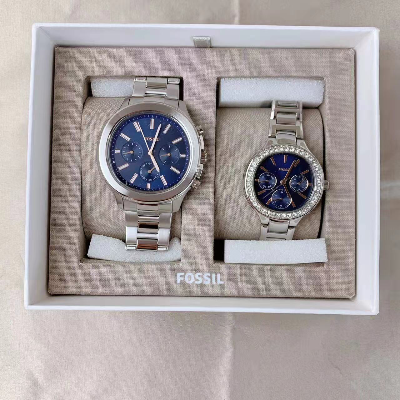 Multifunction Stainless Steel Watch 
