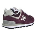 thumbnail image 3 of New Balance 574 Toddler's Shoes Burgundy/Grey ic574-gb, 3 of 6