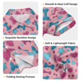 thumbnail image 3 of Dailycode Small Short Sleeve Button Down Shirts Love Heart Bones Paw Star Casual Shirt 3-10 Years, 3 of 9
