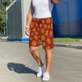 thumbnail image 6 of Tideii Turtle Shell Print Men's Short Pajama Pants, Elastic Pocket Summer Pajama Pants Sleepwear, Lounge Pants-X-Large, 6 of 6