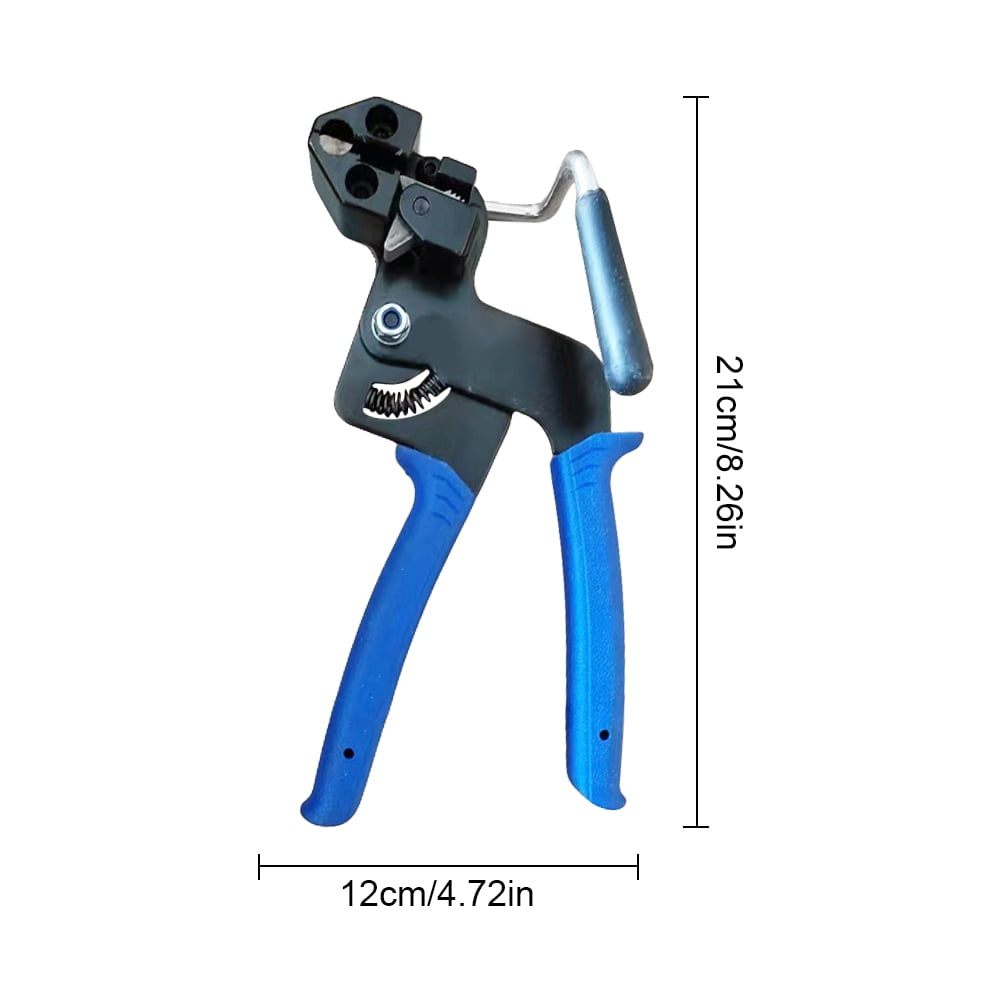 Metal Zip Tie Tool, Stainless Steel Cable Tie Pliers Chain Link Fence Ties, Cable Tie Cutter, Adjustable Cable Tie Pliers, Cable Tie Tool for Industry, Home Use