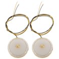 thumbnail image 1 of 2pcs Dollhouse Ceiling Lights Round Miniature Lights for Dollhouse Bedroom Decor DIY Dollhouse Light Fixtures Suitable for Dollhouse Building Supplies, 1 of 3