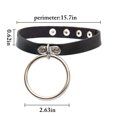 thumbnail image 2 of Collier Ras du Cou Cercle Nouveauté Punk Collier Ras du Cou Rock pour Femmes & Hommes, 2 of 10