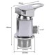 thumbnail image 2 of For Chrome Caravan Motorhome Campervan Shower Mixer Tap Outlet 1/2 With 1500mm Push Fit Tails, 2 of 5