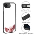 thumbnail image 2 of WIRESTER Shockproof Soft Rubber Cover Case for Apple iPhone 16e 6.1" 2025, Baby Pig, 2 of 5