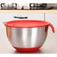 thumbnail image 5 of Juego de bol para mezclar de acero inoxidable con tapa, recipiente para alimentos y almacenamiento. 20 centímetros, 5 of 6