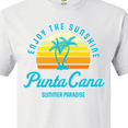 thumbnail image 4 of Inktastic Enjoy the Sunshine Punta Cana Summer Paradise T-Shirt, 4 of 5