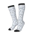 thumbnail image 2 of Haiem Dock Rudder Socks, Funny Novelty Crazy Design Cotton Socks Sports Socks Knee High Socks For Men, Women,1Pairs - Gift For Working Friends, 2 of 9