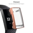 thumbnail image 3 of Compatible with Fitbit Charge 3 Screen Protector, Full-Around Protective Case Cover Bumper Shell for Fitbit Charge 3 Smartwatch, 3 of 7