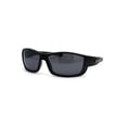 thumbnail image 1 of Choppers Mens Biker Warparound Motorcycle Sunglasses Shiny Black, 1 of 4