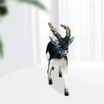 thumbnail image 3 of Figuras de Ciervos Antílope Springbok en Miniatura Zulema Coleccionables Negro, 3 of 7