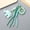 Green, variant on Cute Elephant Rope Braided Keychain Bag Charms for Handbag Purse Backpack Accessories