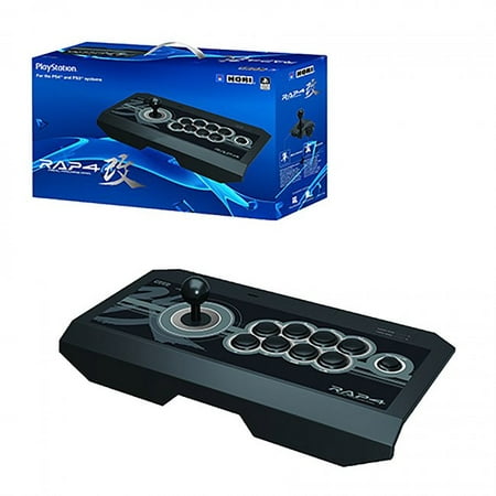Hori PS4 Real Arcade Pro 4 Kai Fighting Stick Black for Sony PlayStation 4, PlayStation 3, and (Best Ps3 Flight Stick)