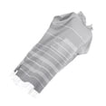 thumbnail image 2 of Toalla con capucha de gran tamaño Ounissouiy Poncho para cambio rápido después de nadar color Gris claro, 2 of 6