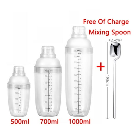 

Plastic Martini Cocktail Shar Kitchen Accessories Milk Tea Shar Mixer Wine Shar Drink Mixer Barware Boston Bar Accessories