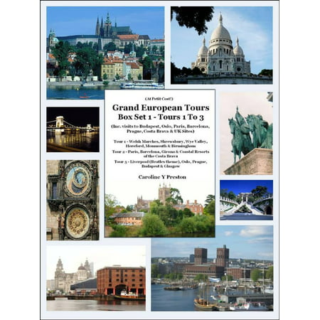 Grand European Tours Box Set 1- Tours 1 To 3 (Inc. visits to Budapest, Oslo, Paris, Barcelona, Prague, Costa Brava & UK Sites) -