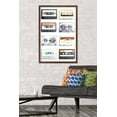 thumbnail image 2 of Cassettes Wall Poster, 22.375" x 34" Framed, 2 of 6