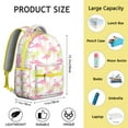 thumbnail image 6 of "Flamingo Travel Backpack - Waterproof & Lightweight School Bag for College Students, Spacious Bookbag with Laptop Sleeve, Trendy Gift for Teens & Adults", 6 of 6