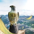 thumbnail image 1 of HLONK Répulsif d'Oiseaux Réaliste pour Jardins Leurre Répulsif pour Pigeons pour Espaces Extérieurs Effaroucheur d'Oiseaux pour Mouettes et Pigeons Résistant aux Intempéries pour Protéger les Jardins, 1 of 3