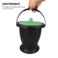 thumbnail image 3 of FONDOTIN Plastic Chamber Pot For Elderly Urinal Toilet Spittoon Lid Compact Durable, 3 of 8