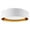 Beige, variant on Naomi Flush mount  Black Outside/White Inside