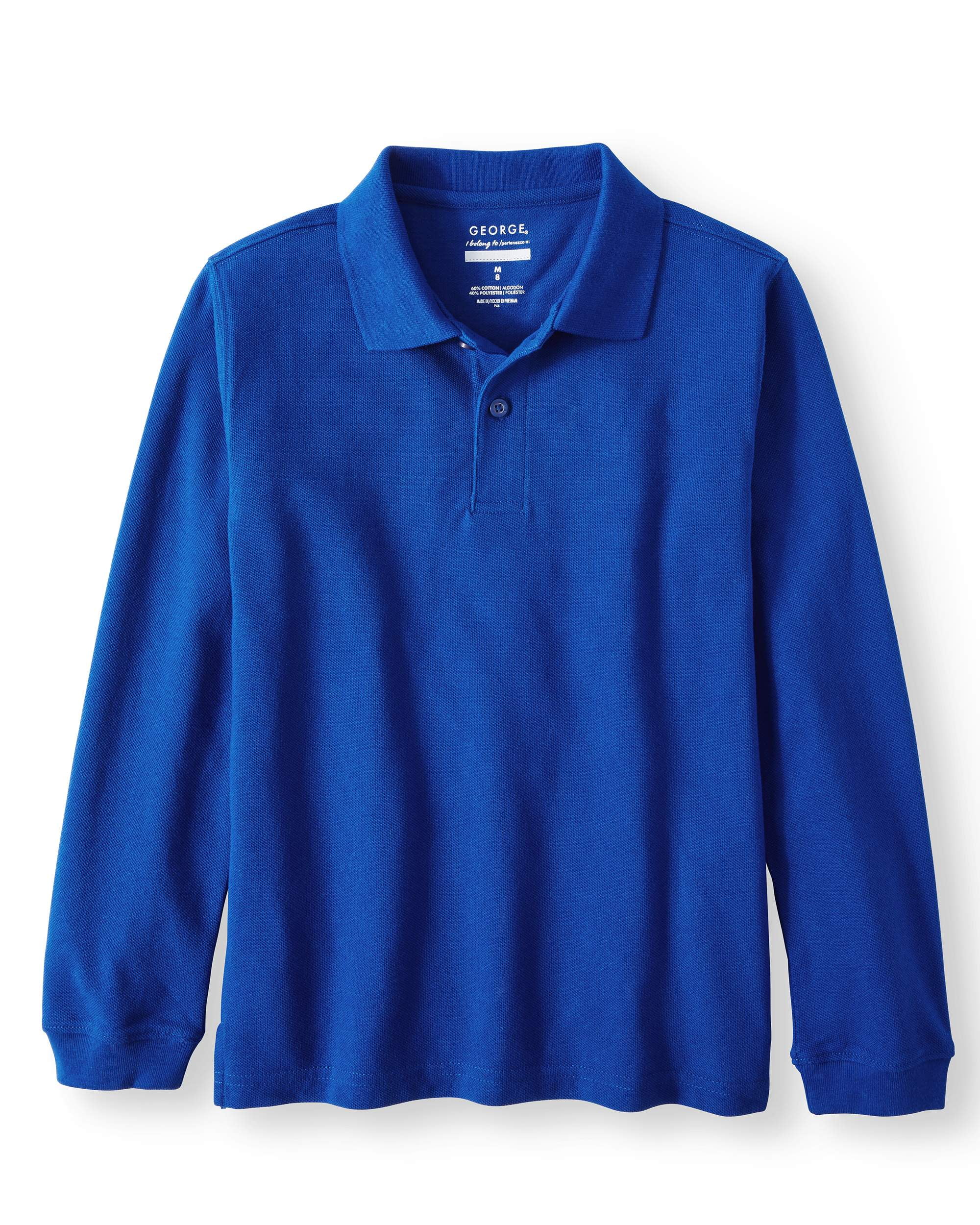 ONLINE - George Boys' School Uniforms, Long Sleev - Walmart.com ...