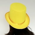thumbnail image 5 of Universal Trilby Hat for Gentlemen Magicians Carnivals Trilby Hat Thicken Flat Top Hat for Gentlemen Casual Gathering, 5 of 7