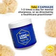 thumbnail image 3 of NATURAL STACKS Lions Mane Supplement with PQQ + Brain Cell Optimizer - Organic Lions Mane Extract for Memory, Learning, Mitochondrial Function - 60 Mushroom Capsules, 3 of 8