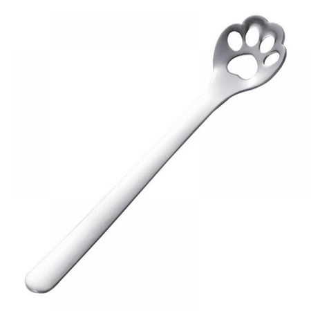 

304 Stainless Steel Coffee Spoon Cute Cat Claw Stirring Spoon