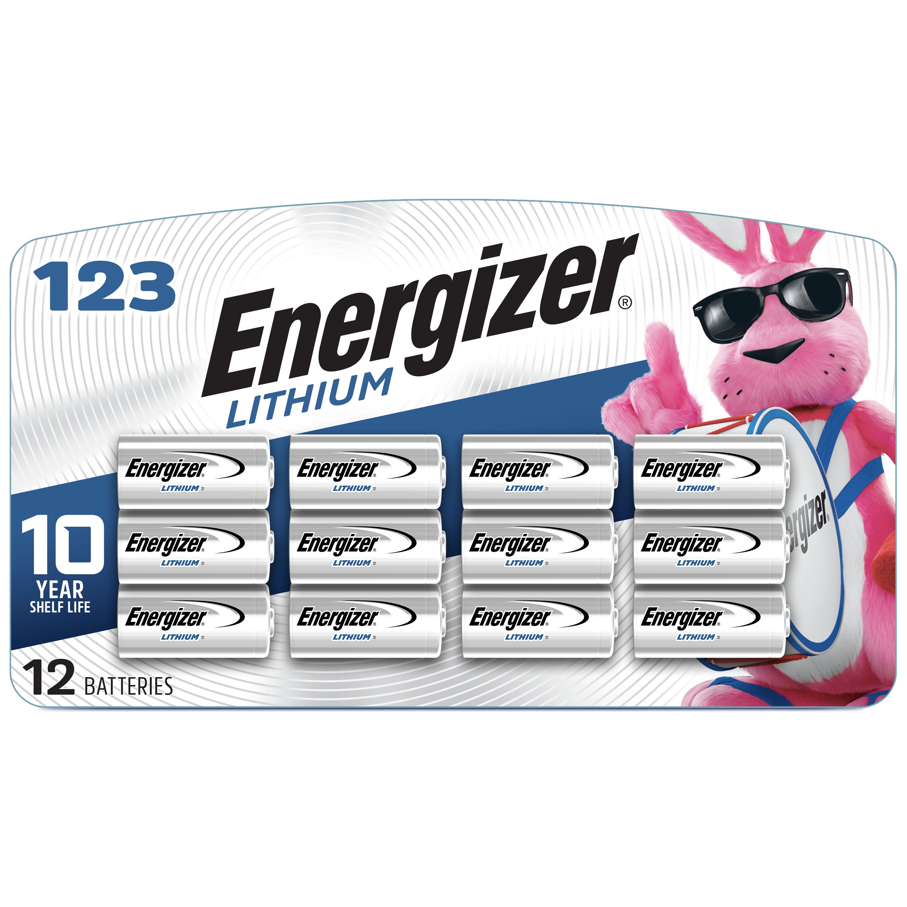 50 x Energizer CR123 CR17345 CR123A Lithium Photo Batterie 3V im Blister 