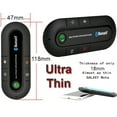 thumbnail image 2 of New Wireless Bluetooth Handsfree Multipoint Speakerphone Speaker Car Kit Visor, 2 of 5