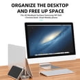 thumbnail image 3 of Vertical Laptop Stand Desktop Non-slip Gravity Tablet and Phone Holder Space Saving Desk Organizer Notebook Stand for Home Office, 3 of 8