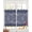 Blue, variant on Japanese Sheer Curtains 39 Inch Length 2 Panels Set for Living Room/Bedroom, Beige Farmhouse Retro Floral Leaf Pattern Kitchen Curtains Grommet Semi-Sheer Curtains Window Treatments 27.5"x39"x2