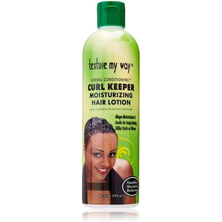 2 Pack - Texture My Way Curl Keeper Moisturizing Hair Lotion 12 (Best Way To Curl Long Hair With Straighteners)