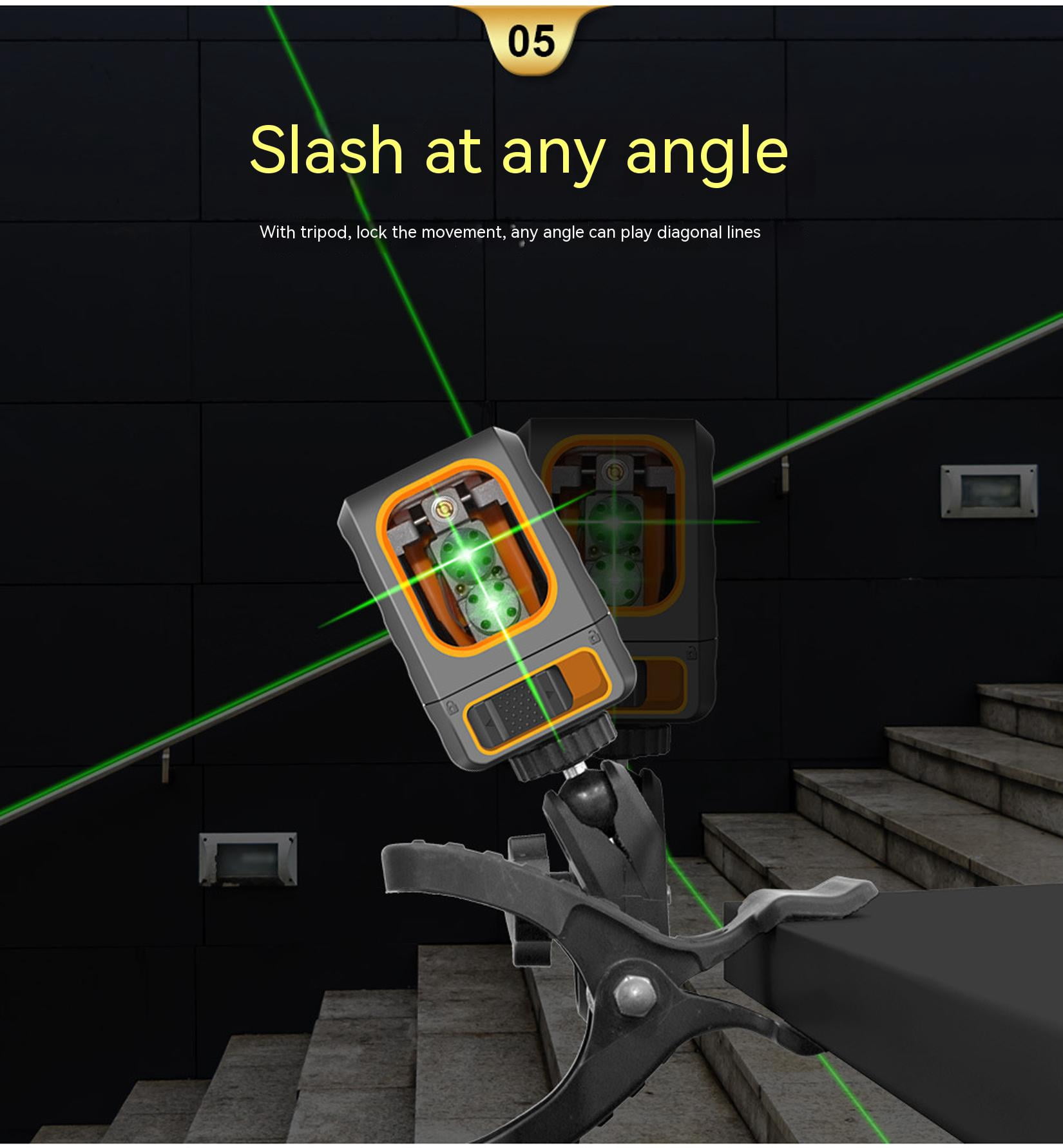Green Laser Level 2 Line 100FT with Dual Module LD Transmitter,Automatic leveling,Japan LD Light Source,Horizontal/Vertical/Cross Line,Remote Pulse Mode,Vertical Line Across Zenith,Cross Line Laser