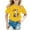 V166-Yellow, variant on WhouRiu Girls Cartoon Graphic Tees Kids Short Sleeve Crew Neck Tshirt Comfortable Cute Casual Summer T Shirts,3-4 Years